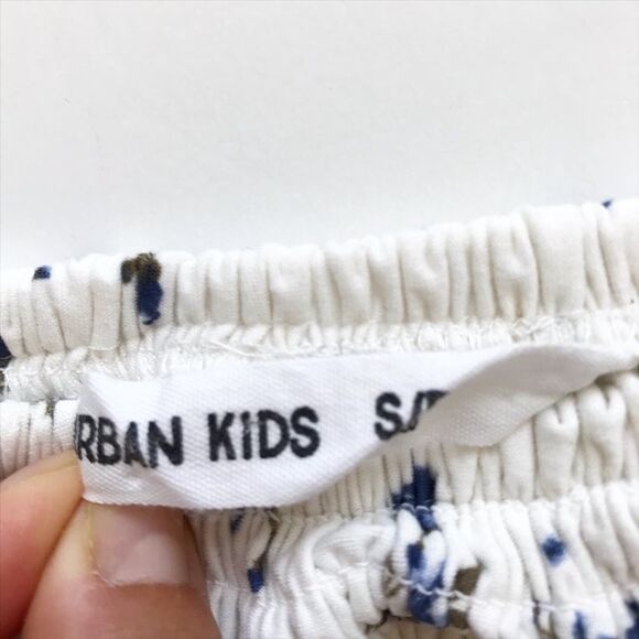 Urban kids blue floral smocked top EUC SP(7/8Y) - Picture 3 of 3